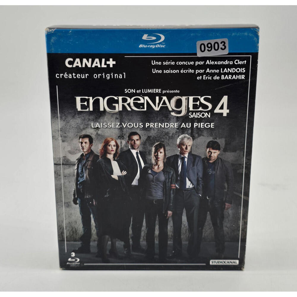 Engrenages / Spiral –‎ Saison 4 [Blu-ray, Region 2] | French Crime Drama Series